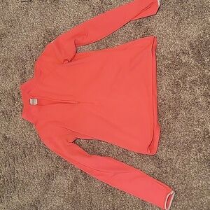 Nike dri fit half zip shirt